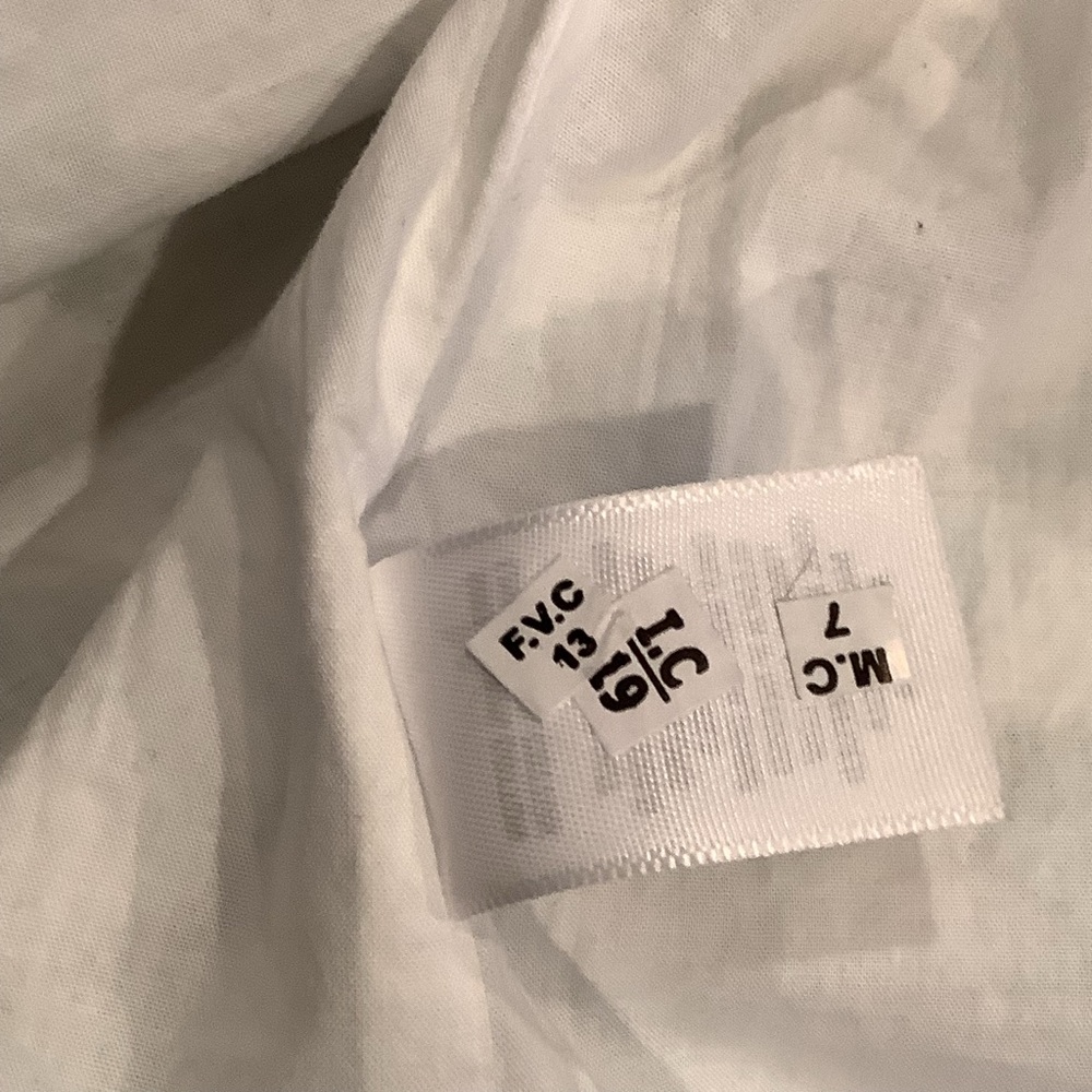 Crown & Ivy x Society Dress Cabana Off White and Green Maxi 100% Cotton NEW - Picture 10 of 13